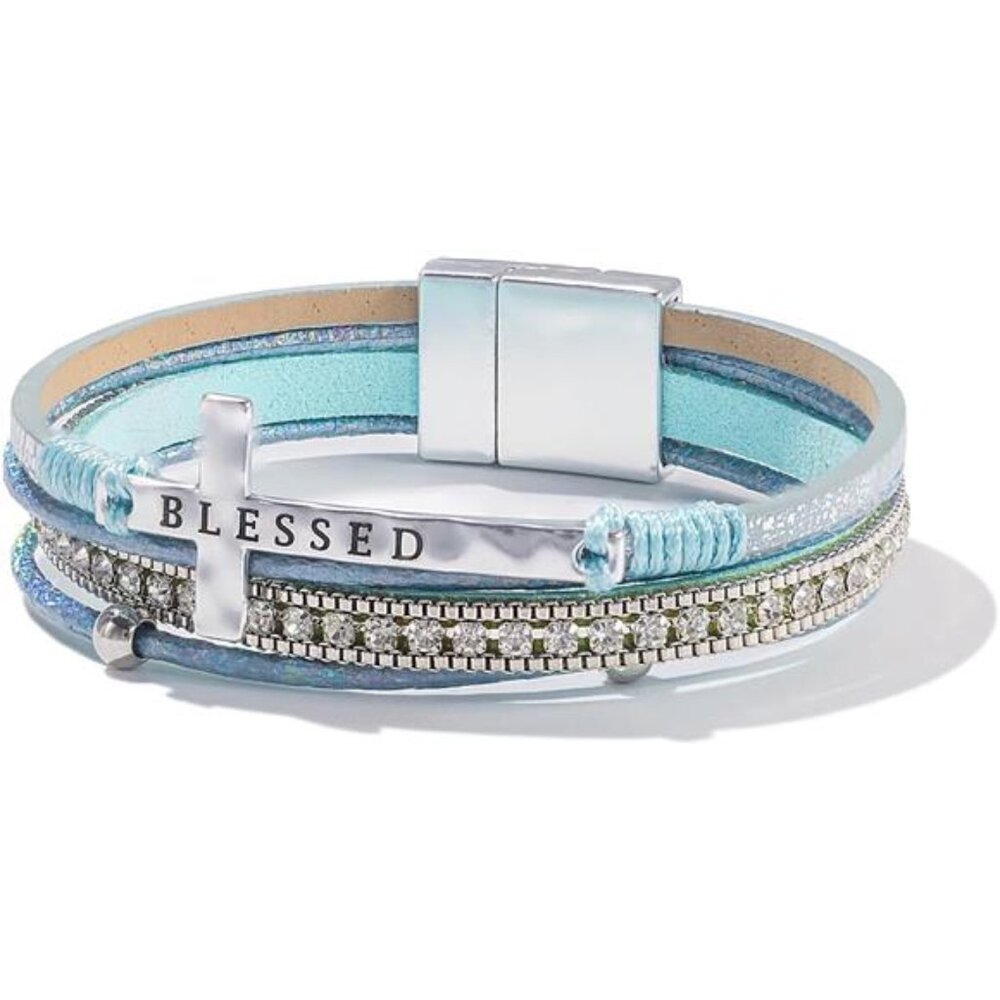 Cross Leather Bracelets